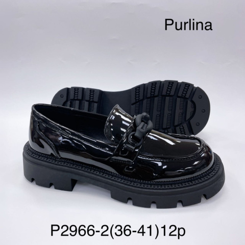 Mokasyny, loafersy damskie model: P2966-2 (36-41)