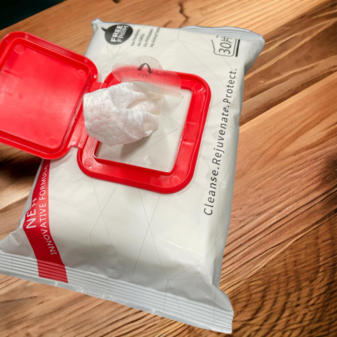 Makeup remover wipes with dragon blood 30 pcs.