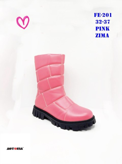 Trzewiki, botki dziewczęce jesienno-zimowe rozm. 32-37