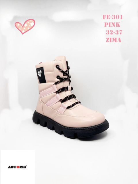 Girls' autumn-winter boots size 32-37