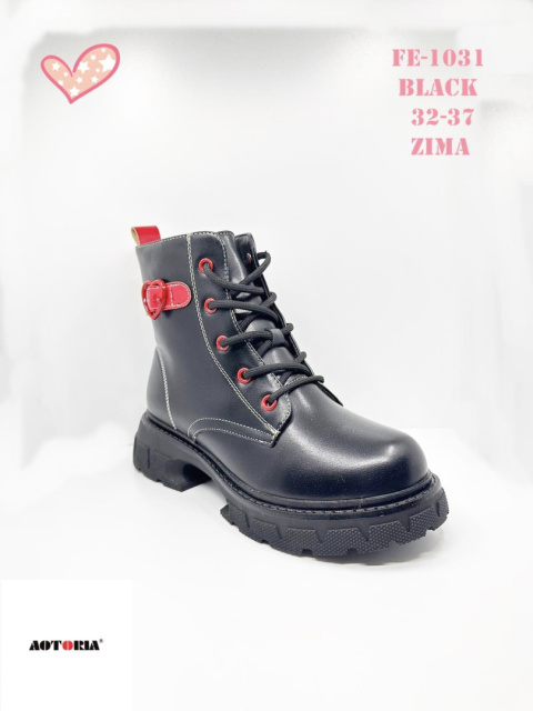 Trzewiki, botki dziewczęce jesienno-zimowe rozm. 32-37