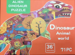 Puzzle drewniane Dinozaur