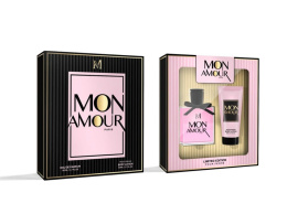 Damski zestaw perfumy 50 ml + balsam do ciała 50 ml "Mon Amour"