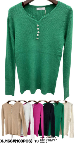 Women's sweater model: XJ166#