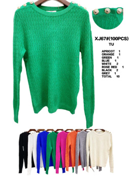 Women's sweater model: XJ67#
