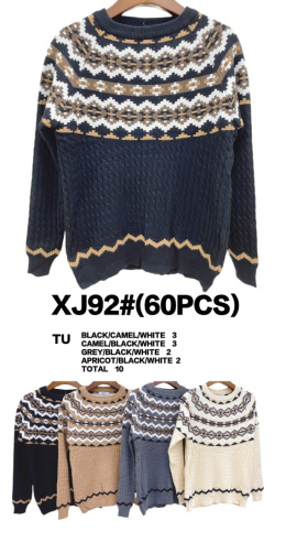 Women's sweater model: XJ92#