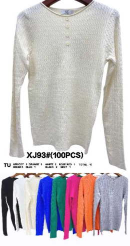 Women's sweater model: XJ93#