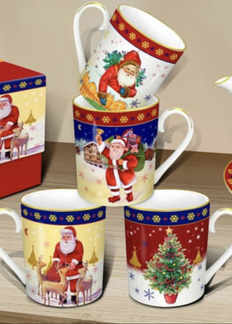 Kubki świąteczne do kawy/herbaty