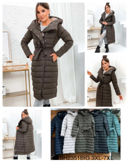 PLUS SIZE women's winter jacket, model: BH2351 (size: 3XL-7XL)
