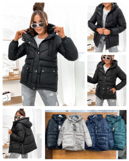 Women's winter jacket, model: BH2274 (size: S-2XL)