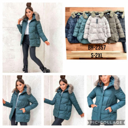 Women's winter jacket, model: BH2357 (size: S-2XL)