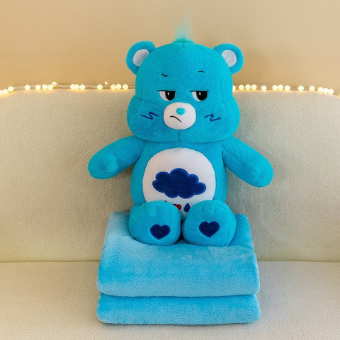 Maskotka, poduszka 3w1 z ukrytym kocem z mikrofibry, wym. 120x150 cm