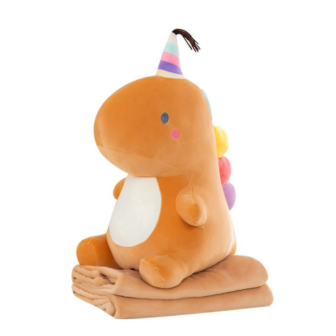 Maskotka, poduszka 3w1 z ukrytym kocem z mikrofibry, wym. 120x150 cm