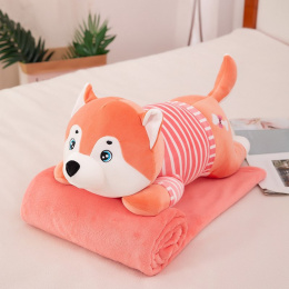 Mascot, 3-in-1 pillow with hidden microfiber blanket, size 120x150 cm