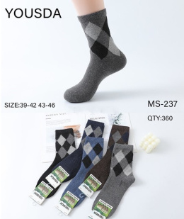 Men's socks size: 39-42, 43-46