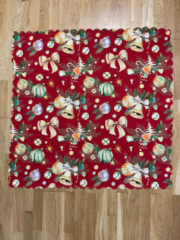 Christmas tablecloths, dimensions: 80x80, 40x160, 40x180, 110x160, 130x180, 160x220, 160x260cm