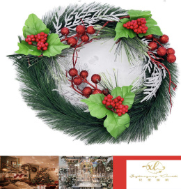 Christmas wreath decoration 25cm