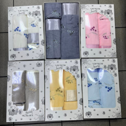 Gift set of towels (dimensions 70x140cm,50x100cm,35x75cm)
