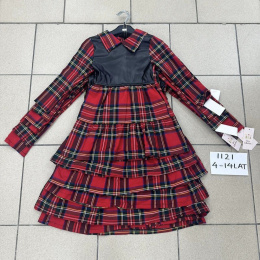 Christmas dress for a girl, age: 4-14 years