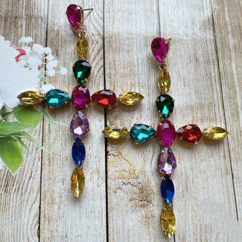 Stylowe kolczyki damskie