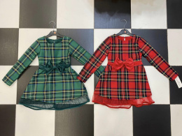 Christmas dress for a girl, age: 1-6 years