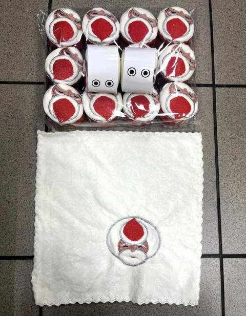 Świąteczne ręczniki dla dzieci