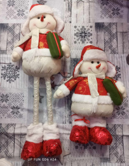 Christmas Santa Claus on telescopic legs - max 80 cm