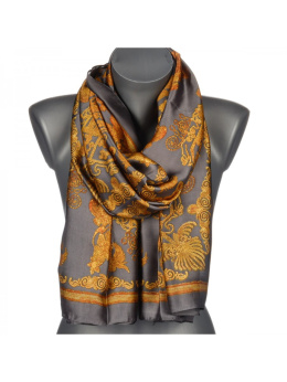 Women's scarf, thin with dimensions 180cm x 90cm (100% Polyester)