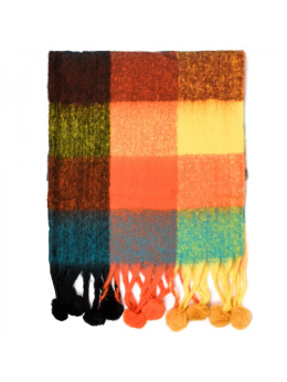 Women's scarf, thick with dimensions 190cm x 50cm (100% Polyester)
