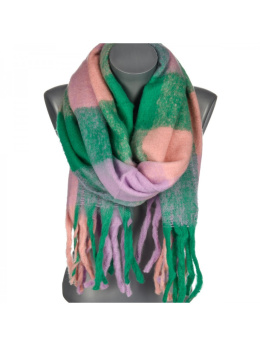 Women's scarf, thick with dimensions 190cm x 50cm (100% Polyester)