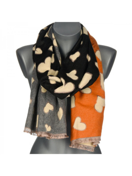 Women's scarf, transitional 190cm x 70cm (50% Cotton, 50% Viscose)