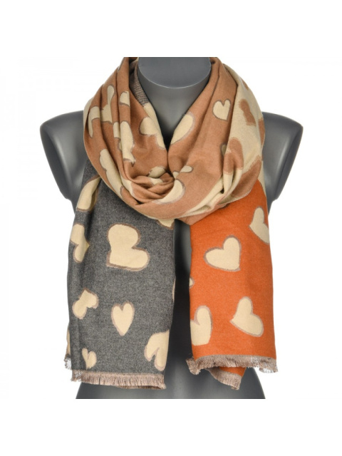 Women's scarf, transitional 190cm x 70cm (50% Cotton, 50% Viscose)