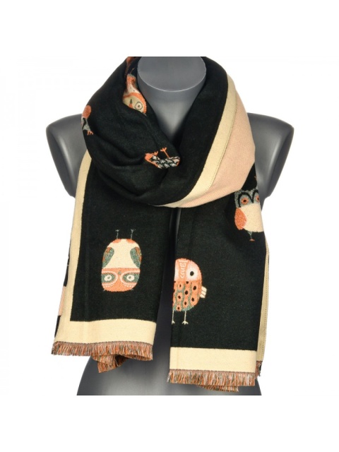 Women's scarf, transitional 190cm x 70cm (50% Cotton, 50% Viscose)