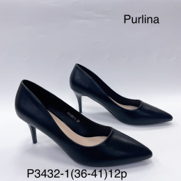 Women's heeled pumps model: P3432-1 (36-41)
