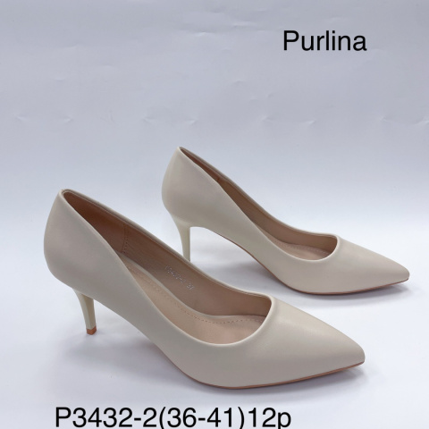 Women's heeled pumps model: P3432-2 (36-41)