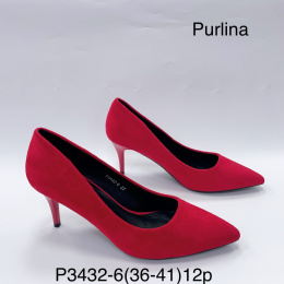 Women's heeled pumps model: P3432-6 (36-41)