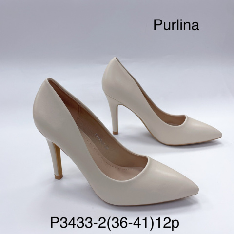 Women's heeled pumps model: P3433-2 (36-41)