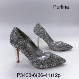 Women's heeled pumps model: P3433-6 (36-41)