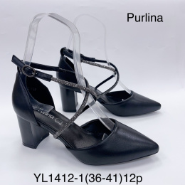 Women's heeled pumps model: YL1412-1 (36-41)