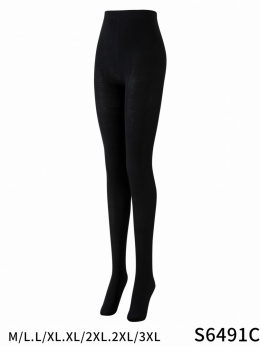 Women's cotton tights model: S6491C, sizes M/L, L/XL, XL/2XL, 2XL/3XL