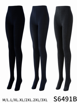 Women's cotton tights model: S6491B, sizes M/L, L/XL, XL/2XL, 2XL/3XL