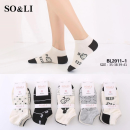 Women's socks model: BL2011-1 (35-38, 39-41)