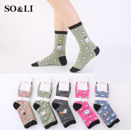 Women's socks model: LY75001-2 (35-38, 39-41)