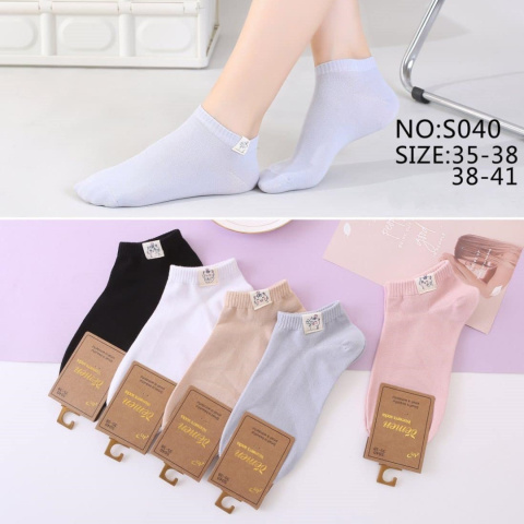 Women's socks model: S040 (35-38, 38-41)