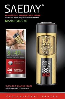 SAEDAY® professional cordless shaver model: SD-270