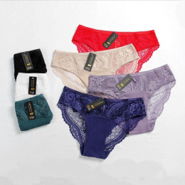 Panties - women's panties with lace model: 0624# (L-2XL)