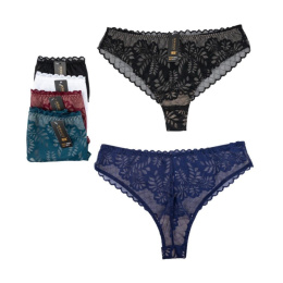 Panties - women's panties with lace model: 9177# (XL-3XL)