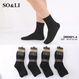 Men's socks model: DM3021-4 (39-43, 42-46)