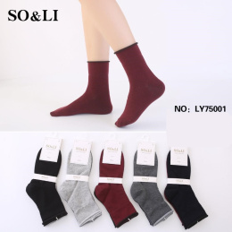 Women's socks model: LY75001 (35-38, 39-41)