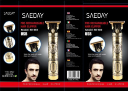 Profesjonalna, akumulatorowa maszynka do strzyżenia włosów SAEDAY® model: SD-682